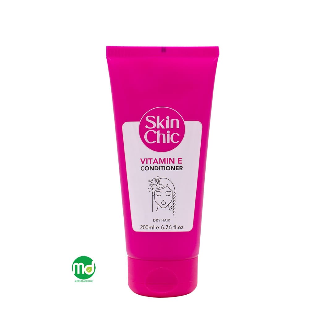 نرم کننده و بازسازی کننده موهای خشک اسکین شیک حاوی ویتامین E