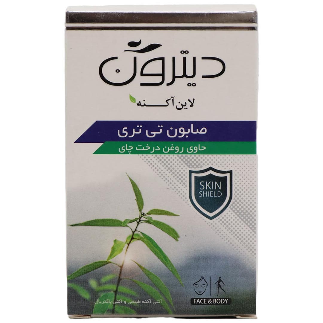 صابون آنتی آکنه حاوی روغن درخت چای 110 گرم دیترون