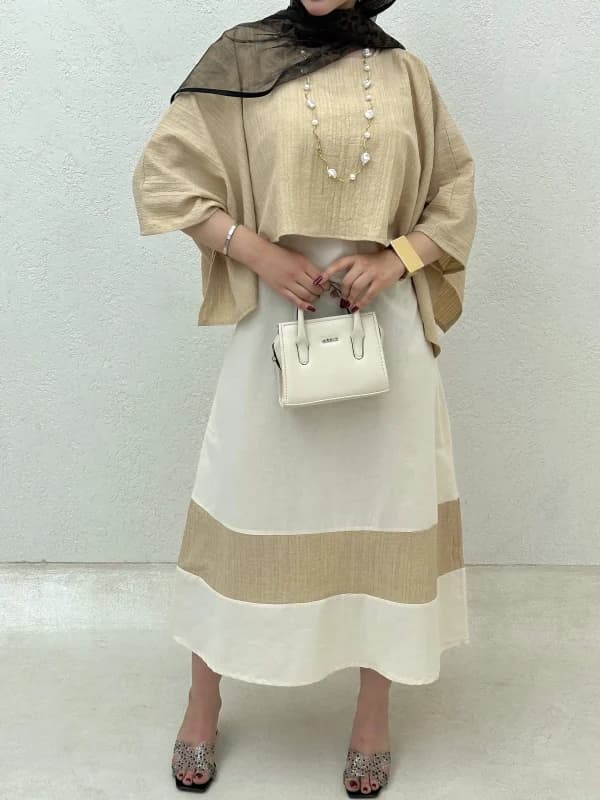 ست سارافون زنانه رویه دار