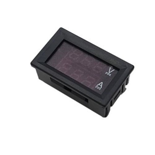 ماژول ولتمتر امپر متر DC جریان ۱۰ آمپر ۱۰۰ ولت مدل XK-001