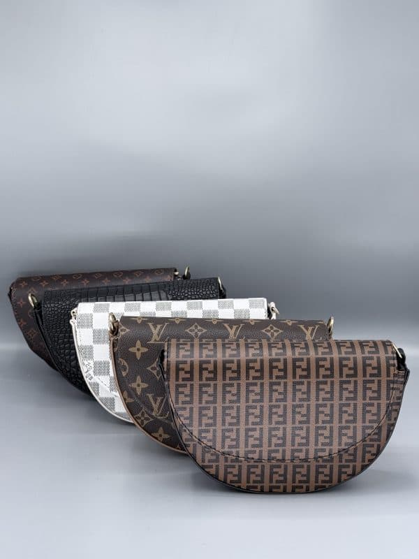 کیف نیم گرد طرح دار کد 229