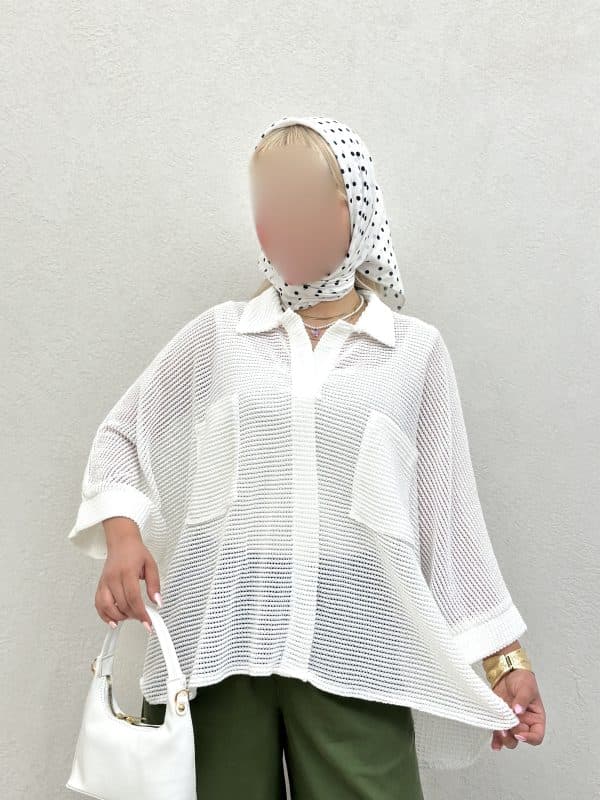 شومیز پارچه مراکشی