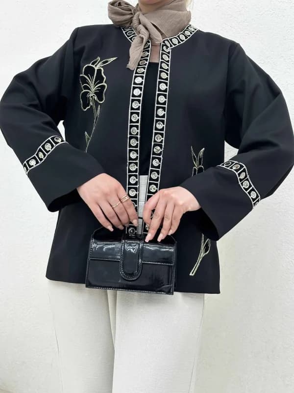 کت مخمل دوزی نیلو