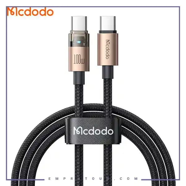 کابل شارژ دو سر تایپ سی 1.2 متر مک دودو Mcdodo Type-C to Type-C Carging Cable CA-5580