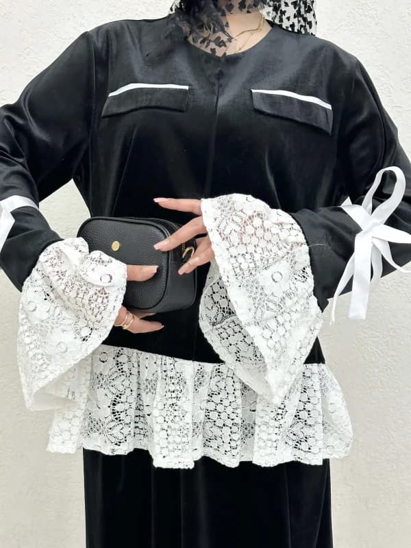 کت مخمل جیب نما گیپور