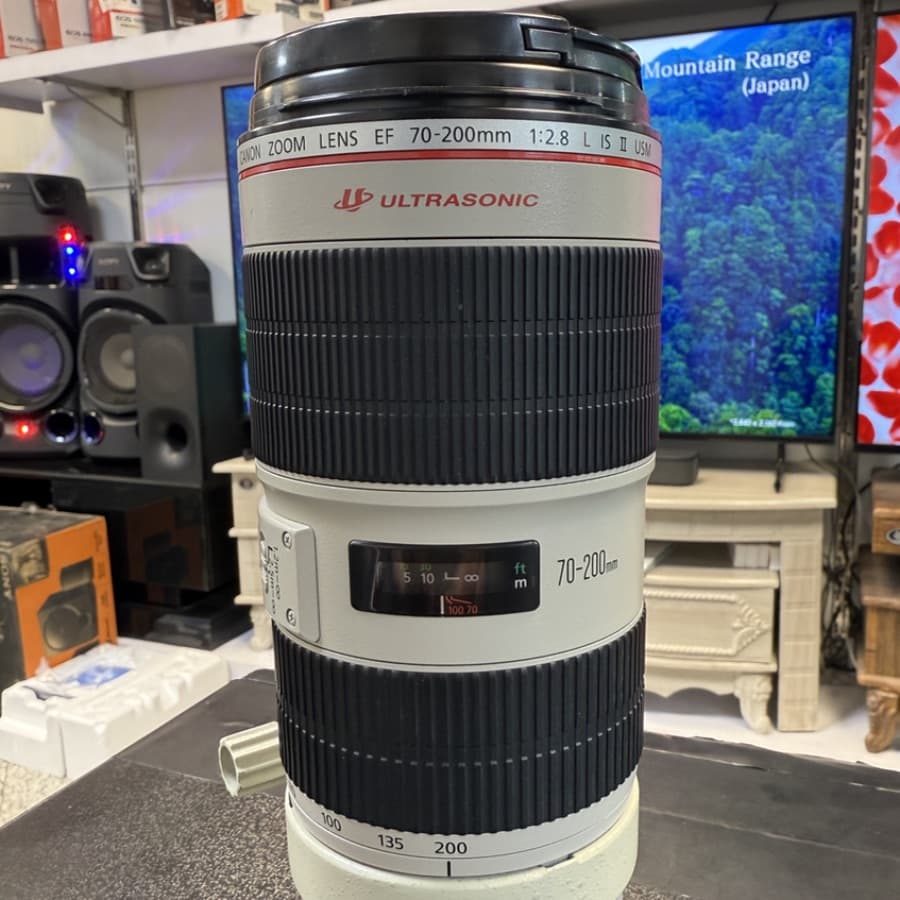 لنز کانن Canon EF 70-200mm f/2.8L IS II USM Lens دست دوم (جعبه دارد)