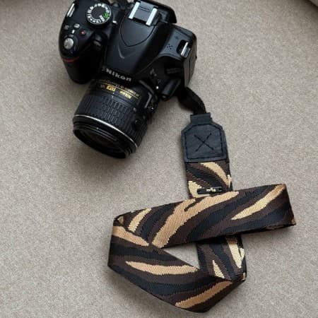 بند دوربین بندینو طرح Bandino camera strap 038