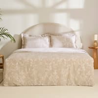 سرویس کاور لحاف دو نفره کاشمیرهوم فنسی بژ