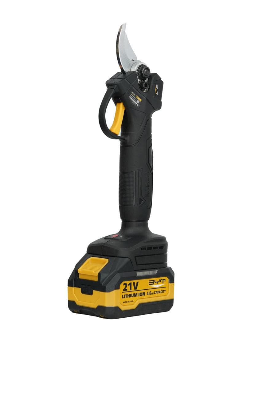 قیچی شاخه زن باغبانی 21 ولت شارژی مدل 8-1821 برند BYT