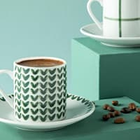 ست قهوه خوری ۲ نفره انگلیش هوم لنو 80 میلی سبز