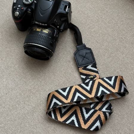 بند دوربین بندینو طرح Bandino camera strap 042