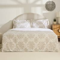 سرویس کاور لحاف دو نفره کاشمیرهوم گریسی بژ