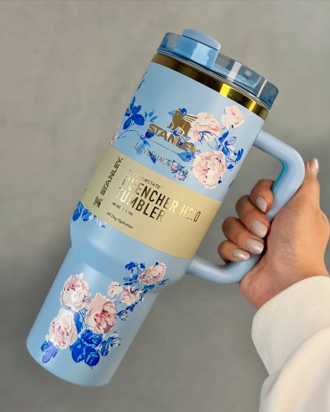 تامبلر استنلی گل دار اصلی