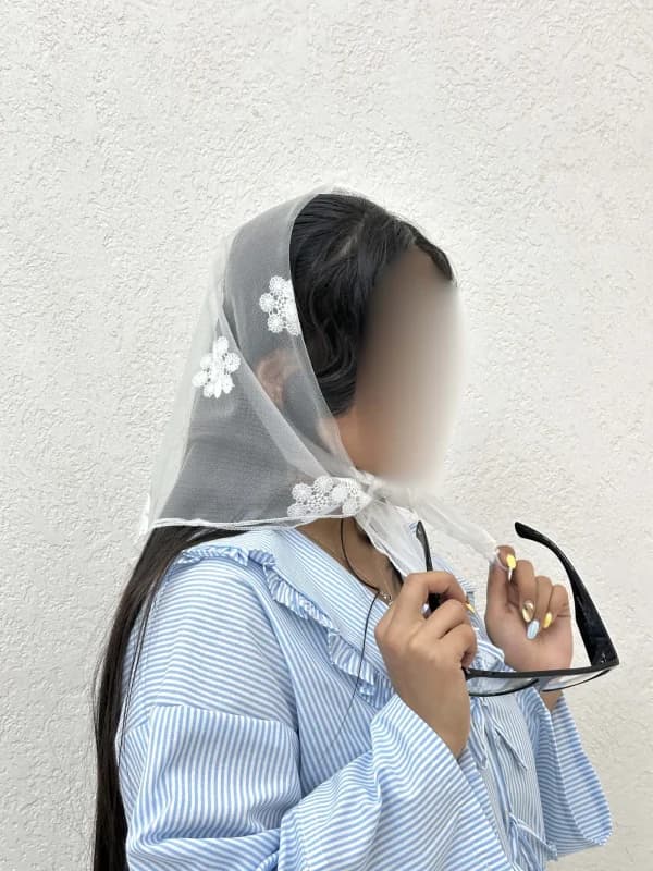 مینی اسکارف اپلیکه