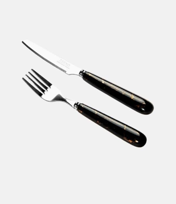 سرویس کارد و چنگال 12 پارچه مدل ماربل