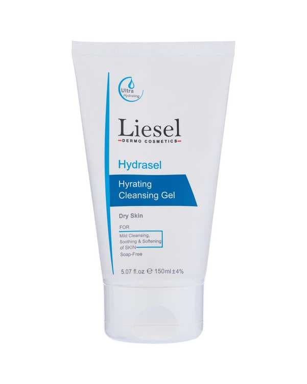 ژل شستشوی صورت آبرسان هیدراسل لایسل Liesel حجم 150ml