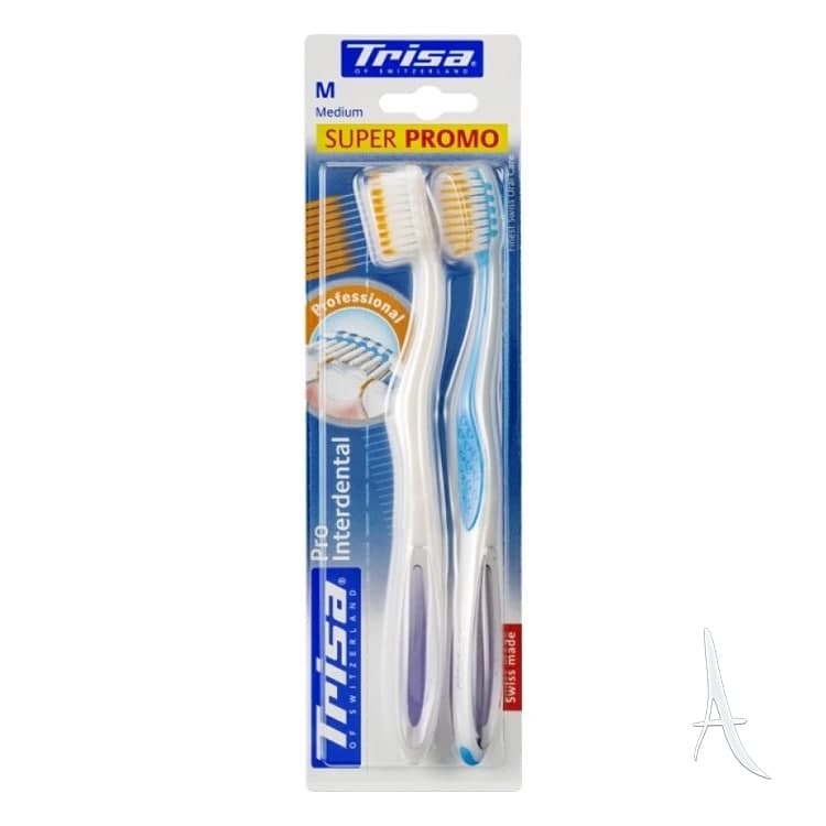 پک 2 عددی مسواک پرواینتردنتال تریزا