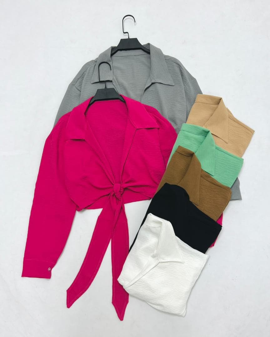 شومیز جلو گره