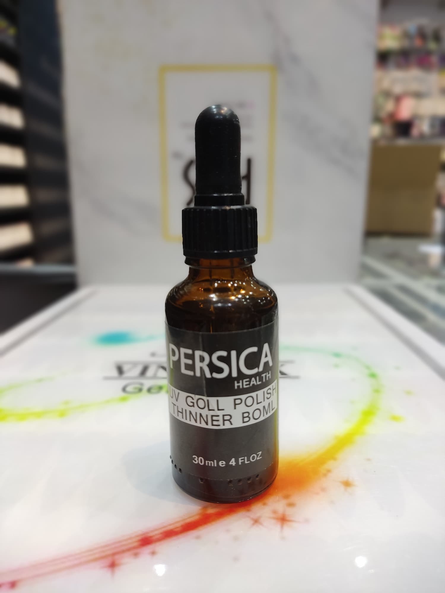 رقیق کننده لاک ژل ناخن 30 میل برند پرسیکا PERSICA