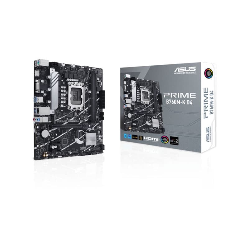 مادربرد ایسوس مدل PRIME B760M-K D4