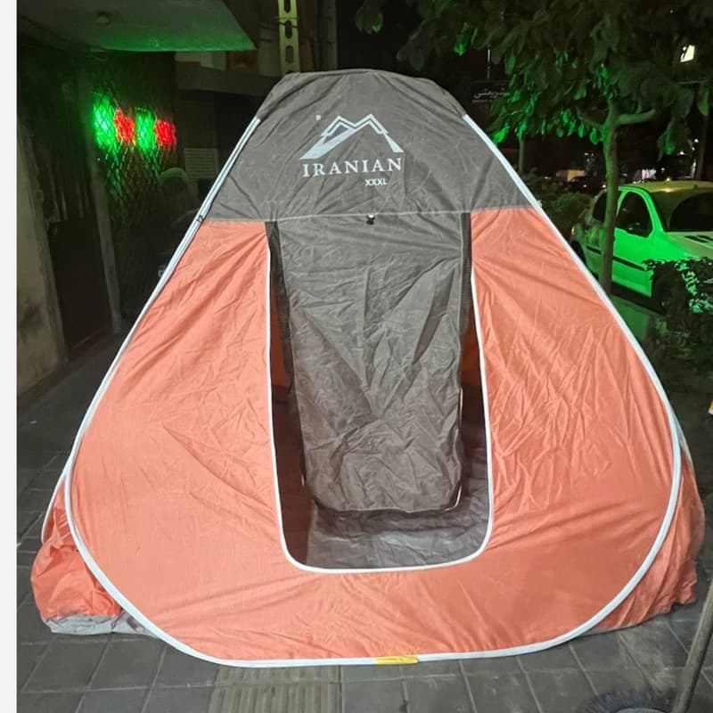 چادر مسافرتی 12 نفره فنری برزنت برنو