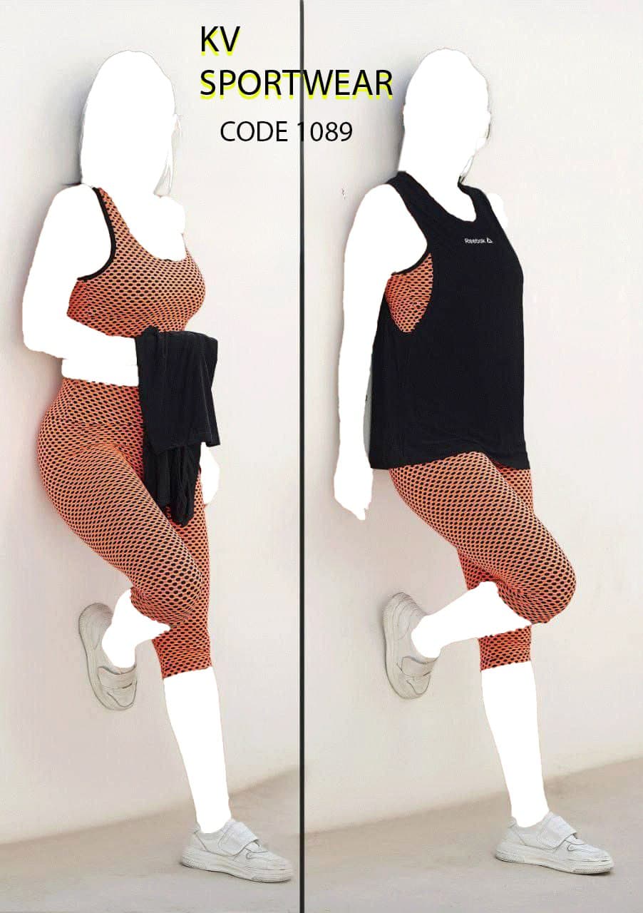 ست نیمتنه شلوارک و کاور ورزشی زنانه NIKE کد 002