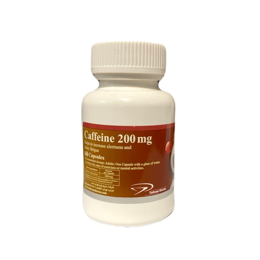 کافئین ۲۰۰ میلی گرم تهران دارو
