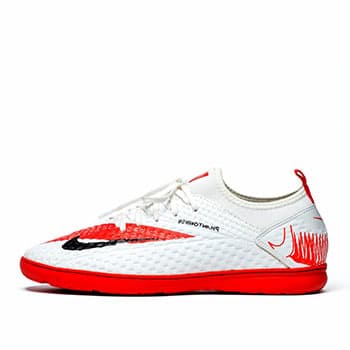 کفش فوتسال نایک فانتوم جورابی سفید قرمز