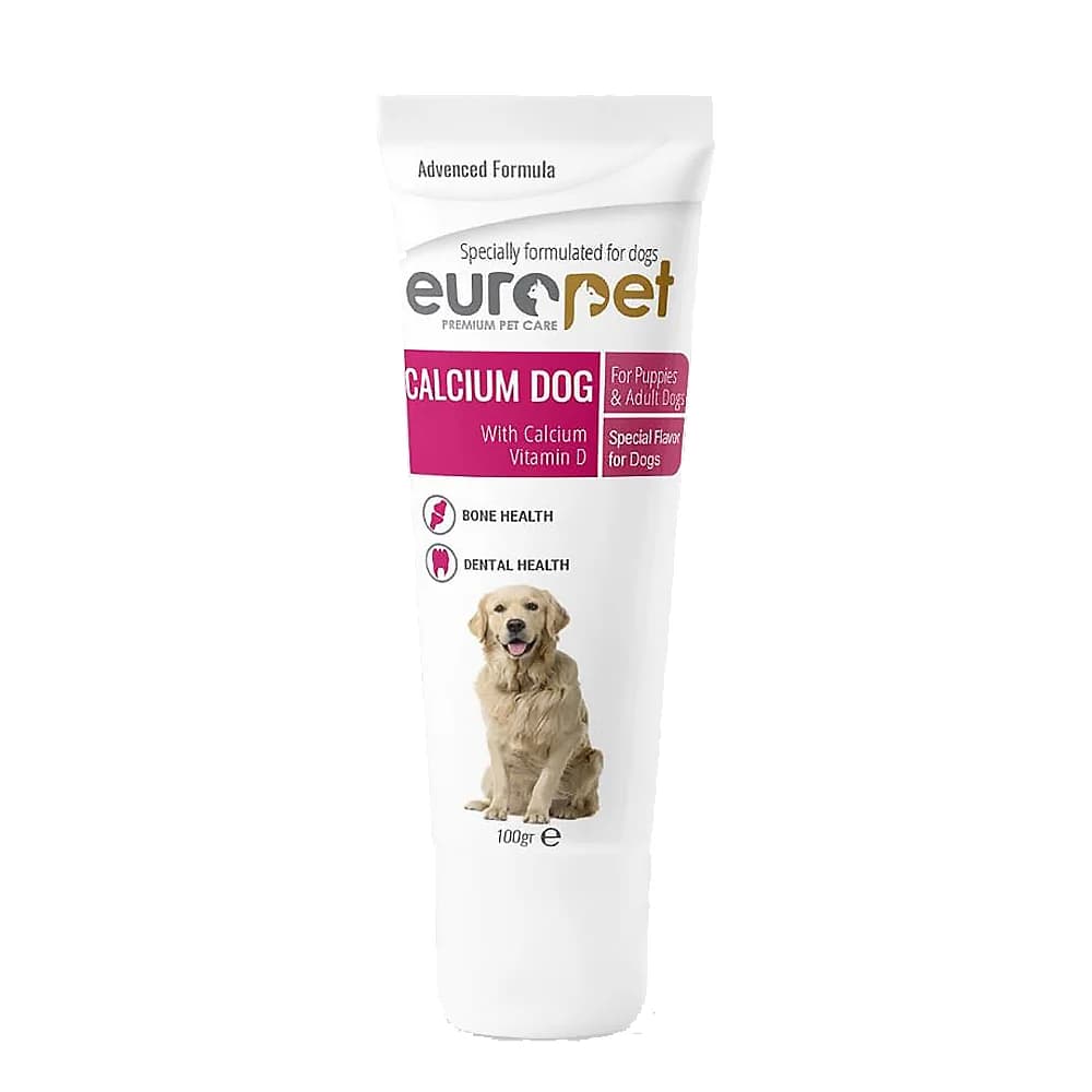 خمیر کلسیم سگ یوروپت وزن 100 گرم
