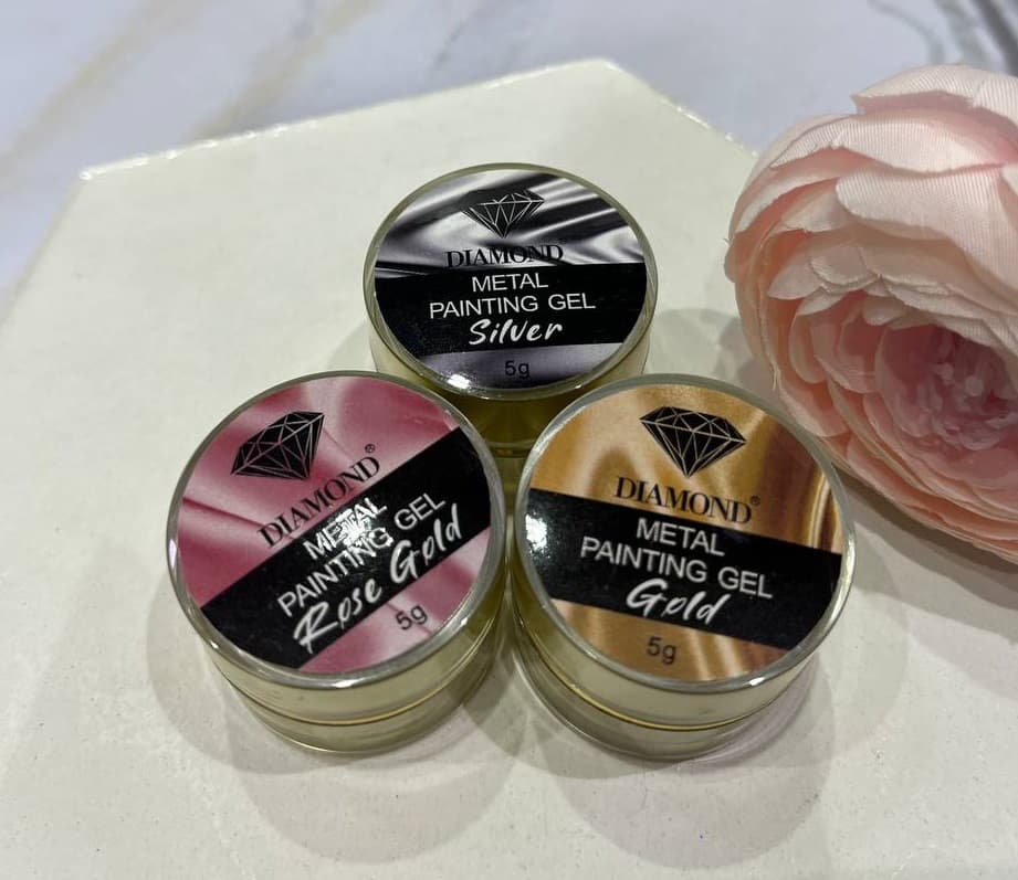 متال ژل طراحی ناخن 5 گرمی دیاموند Diamond