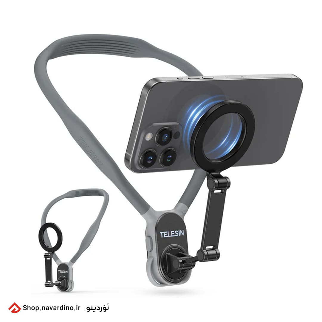 هولدر گردنی مگنتی موبایل Telesin MNM-001