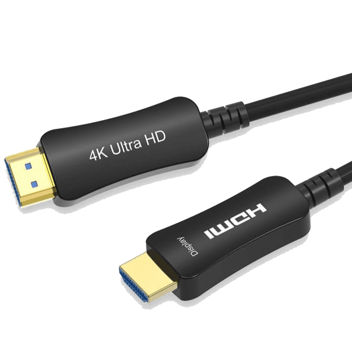 کابل HDMI بستر فيبر نوری با کيفيت 60@4K بطول 50 متر فرانت مدل FN-HFC500