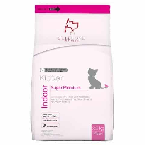 غذای خشک بچه گربه سلبن وزن 2.5 کیلوگرم