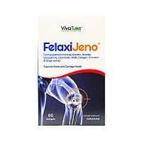 کپسول فلکسی ژنو ویواتیون | حاوی گلوکزامین، کلاژن و ترکیبات گیاهی برای سلامت مفاصل