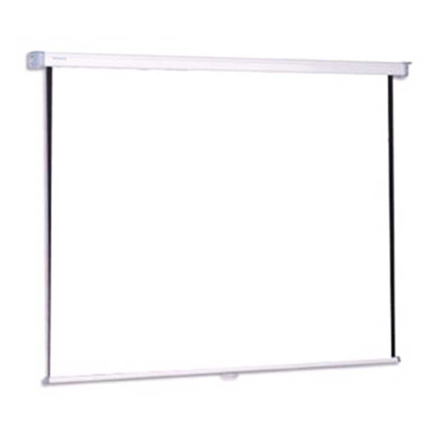 پرده نمایش دستی ویدئو پروژکتور اسکوپ اندازه 1.8×1.8 متر