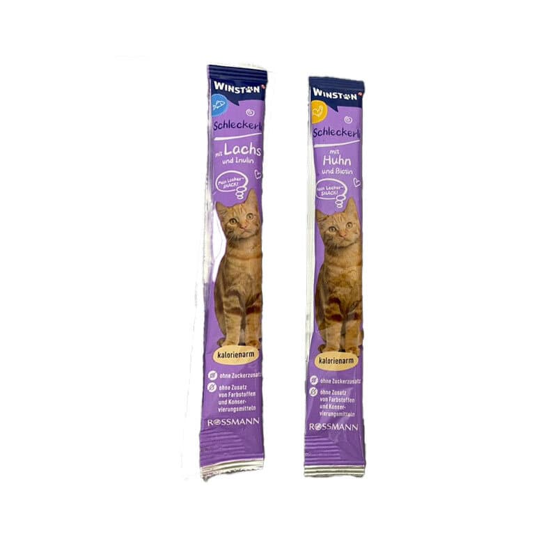 بستنی گربه وینستون با طعم مرغ و ماهی سالمون (۱ و ۸ عددی)