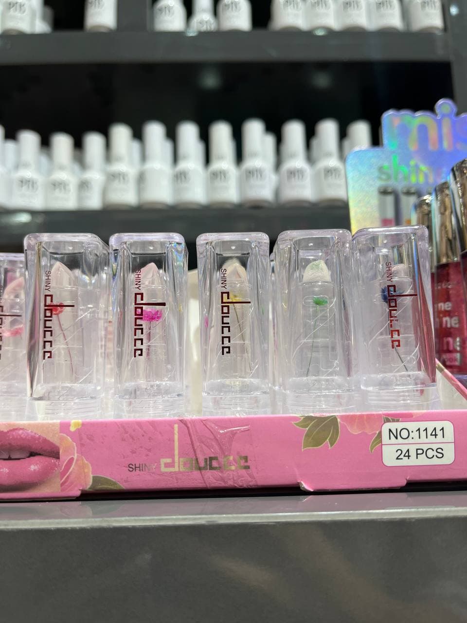 بالم لب بی رنگ گلدار مدل 1141 کلاوکس Cloucce