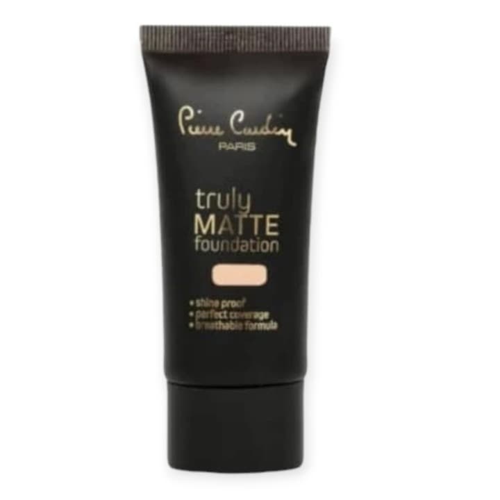 کرم پودر تیوپی پیرکاردین Pierre Cardin مدل ترولی مات Truly Matte حجم 30 میلی لیتر