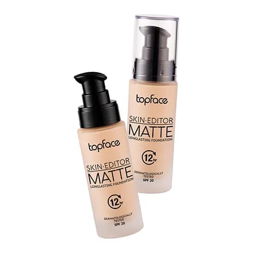 کرم پودر مات تاپ فیس مدل اسکین ادیتور Topface Skin Editor Matte Longlasting Foundation