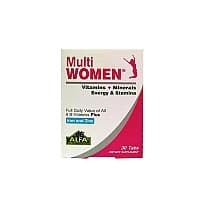 قرص مولتی وومن آلفا ویتامینز | 30 عدد | مولتی ویتامین مخصوص بانوان