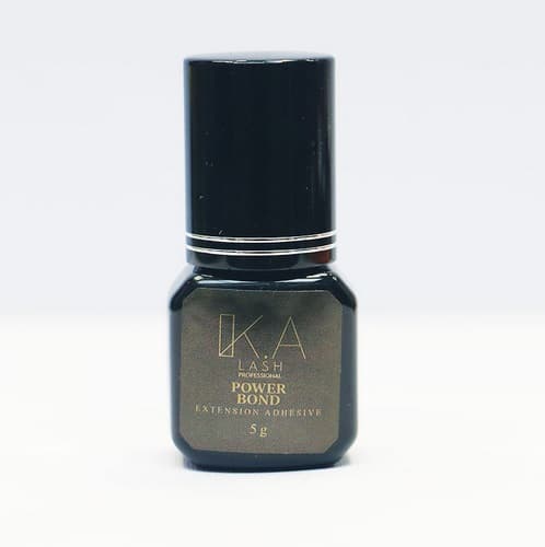 چسب مژه کاشت دائم 5 گرمی گازدار مشکی مدل پاور باند کی لش KLASH