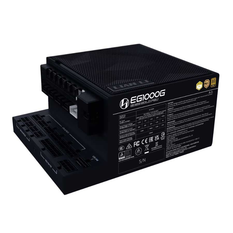 پاور کامپیوتر 1000 وات تمام ماژولار لیان لی مدل EDGE GOLD