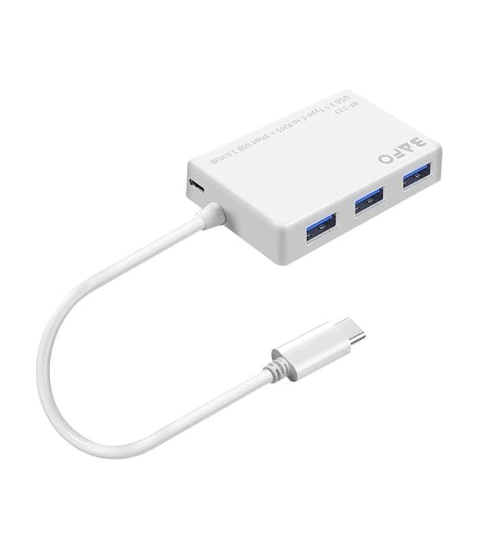 مبدل Type-c به Ethernet/USB 3.0 بافو مدل BF-333