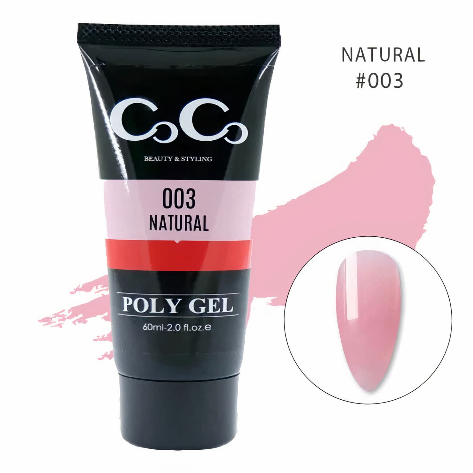 پلی ژل کاشت ناخن 60 گرمی کوکو COCO کد 3