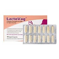 کپسول واژینال لاکتوواژ زیست تخمیر 14 عدد | مخصوص بانوان