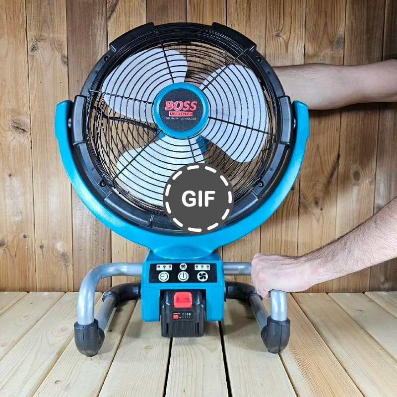 پنکه شارژی دو حالته بزرگ باس مدل X Super fan