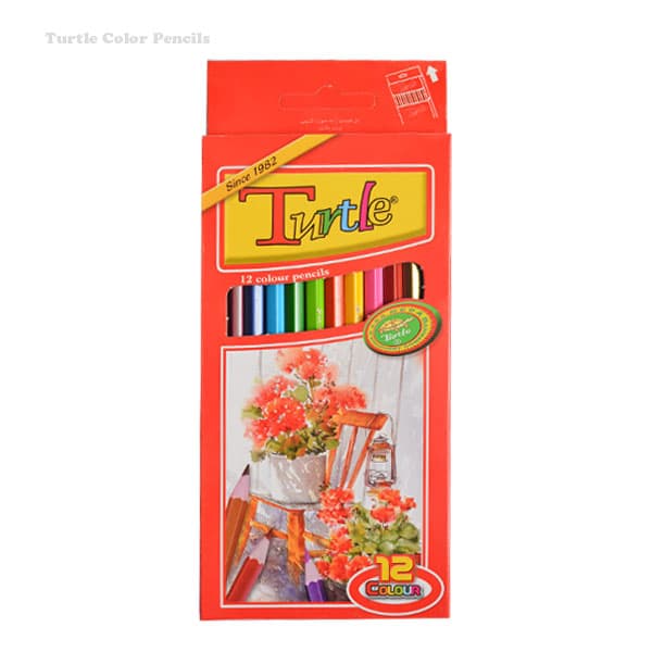 مدادرنگی 12جعبه مغوایی تارتل(لاکپشت ایرانی)