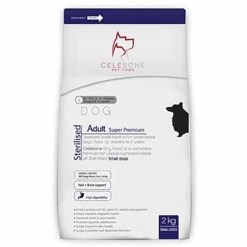 غذای خشک سگ بالغ عقیم شده برند سلبن مخصوص نژاد کوچک