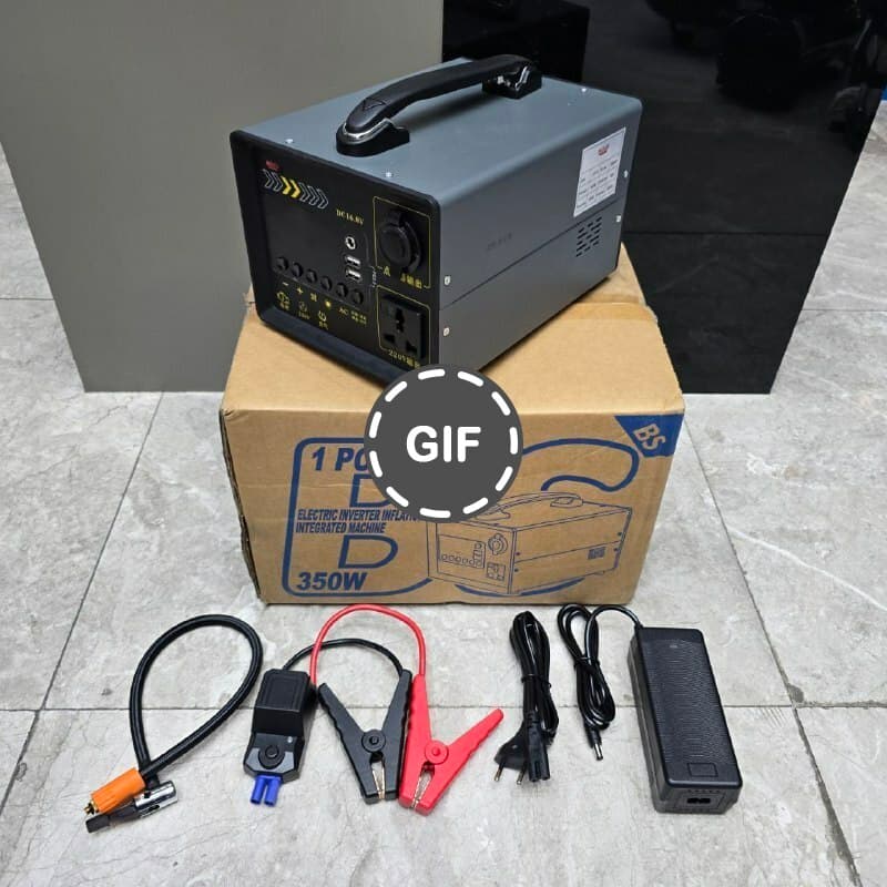 پاور استیشن ، کمپرسور و جامپ استارتر ۳۵۰ وات باس مدل 6-079