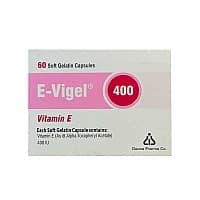 کپسول ویتامین ای 400 ایویژل دانا | 60 عددی | با خواص آنتی اکسیدانی